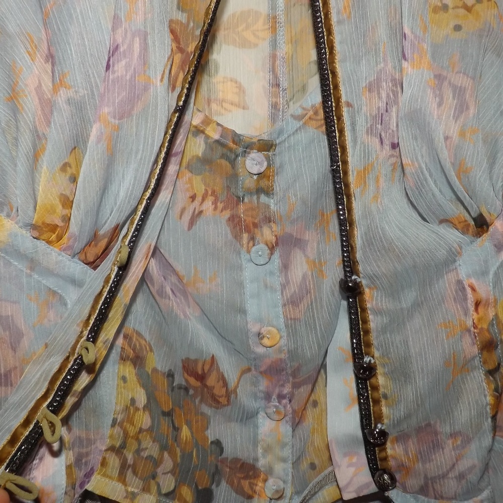 Anthropologie Byron Lars Beguile Wrap Tunic